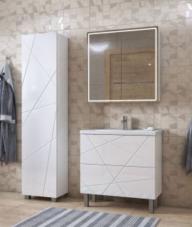 Тумба под раковину напольная Vigo Geometry tn.bsf.GEO.FOS.70.2Y 70 см белый